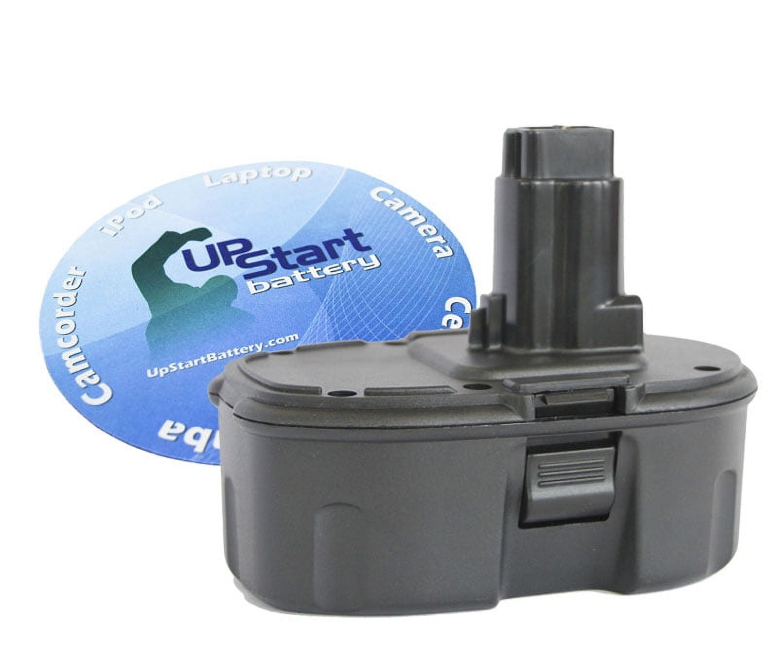 UpStart Battery DeWalt DW059 Battery Replacement DeWalt 18V Battery 1300mAh NICD
