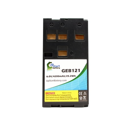 UpStart Battery Leica TCR803 Power Battery - Replacement for Leica GEB121 Survey Instrument Battery (4200mAh, 6V NIMH)