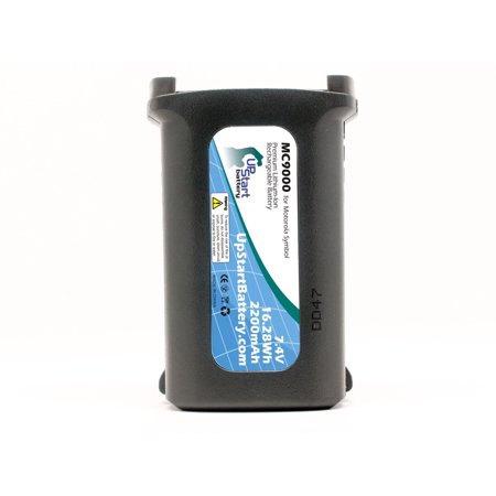 UpStart Battery Motorola Symbol MC9060-K Battery - Replacement for Motorola Symbol Barcode Scanner Battery (2200mAh, 7.4V, Lithium-Ion)