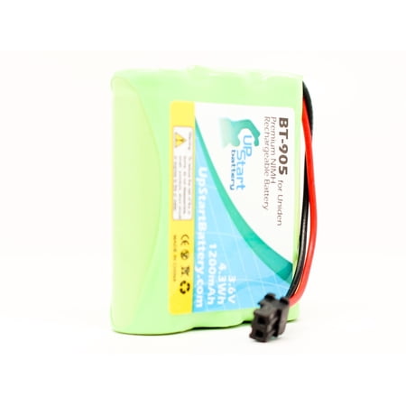 UpStart Battery Uniden EXV-990 Battery - Replacement for Uniden Cordless Phone Battery (1200mAh, 3.6V, NI-MH)