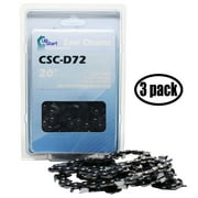 UpStart Components Chainsaw Chains 20  Full Chisel, 72 Drive Links for STIHL MS310 3 Pack