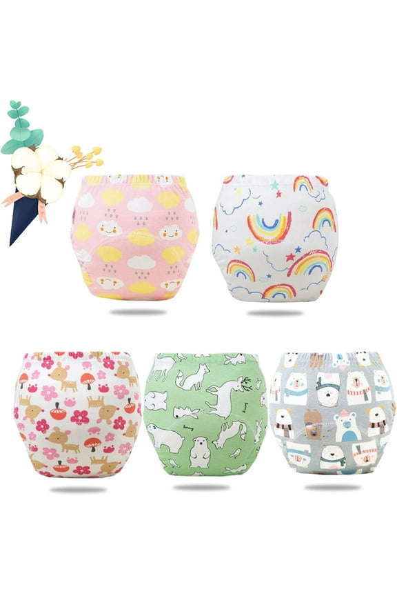 Potty Training Underwear, Upairy Training Pants for Boys Girls, Baby potty training toilet, Unisex Toddler Pee Pants, Toilet Training Pants Breathable Washable