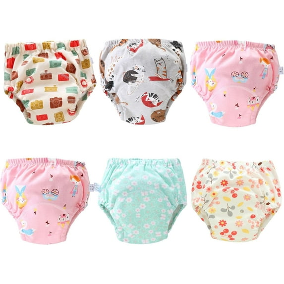 Upairy Training Pants for Boys Girls, Up Airy Absorbent Potty Training Underwear, Toddlers Waterproof Underwear (10pcsA,M)