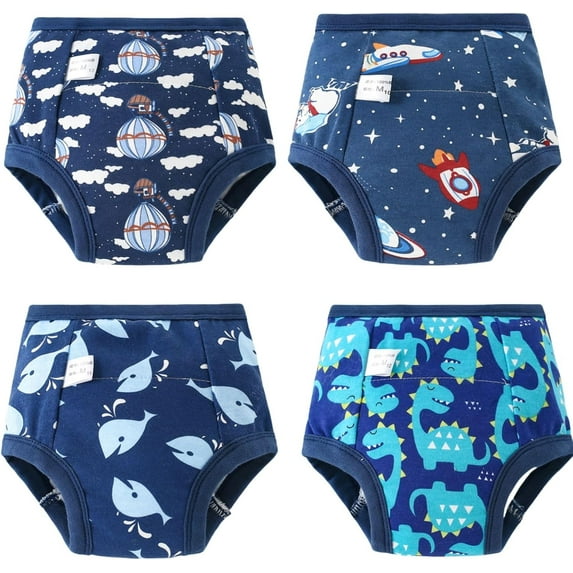 Upairy Training Pants for Boys Girls, Up Airy Absorbent Potty Training Underwear, Toddlers Waterproof Underwear (10pcsA,M)