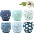thumbnail image 1 of Upairy Training Pants for Boys and Girls, Up Airy Potty Training Underwear, 100% Cotton Washable Underwear (6PCS-C,Small), 1 of 8