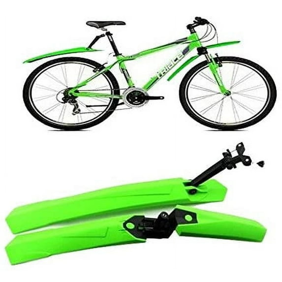 Upanbike Bike Mudguard Set Mountain Bike Road Bicycle Long Fender Adjustable Mud Guard