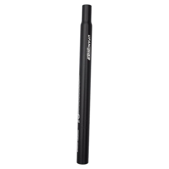Upanbike Bike Seat Post Aluminum Alloy Bicycle Seatpost Length 350mm Diameter 27.2mm Black