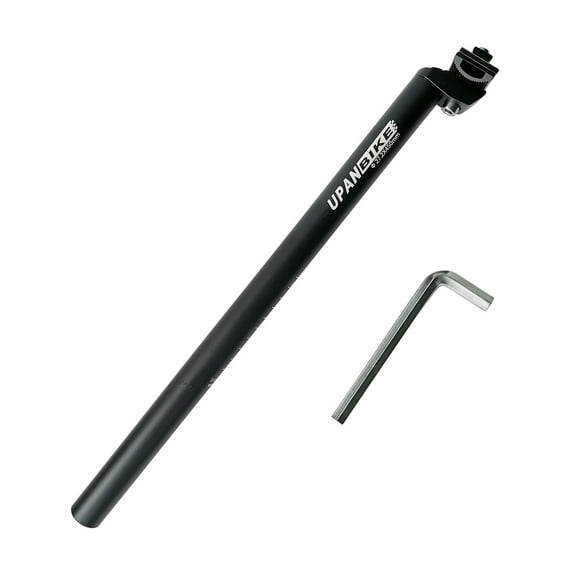 Upanbike Bike Seat Post Diameter 25.4/27.2/28.6/30.4/30.9/31.6mm Extra Long 17.7inch Aluminum Alloy Bicycle Seatpost (Φ27.2mm)