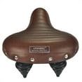 thumbnail image 1 of Upanbike Bike saddle Wide Bike Seat for Men Women Comfort Bike Seat Cushion Synthetic Leather, Brown, 1 of 7
