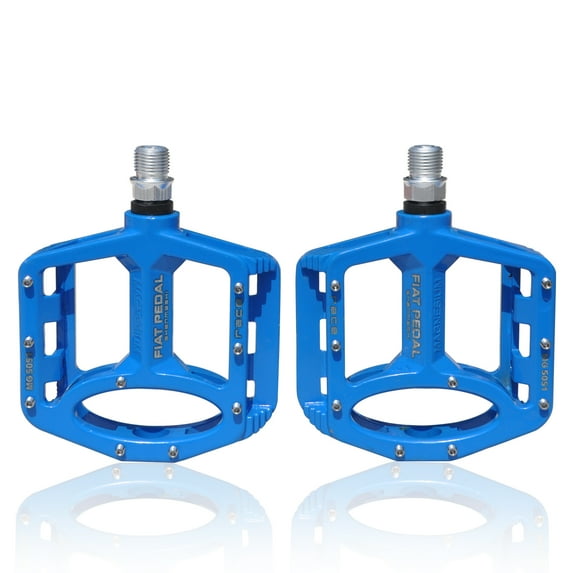 Upanbike Magnesium Bike Pedals 9/16'' Spindle Bearing MTB Mountain Bike Pedal (Blue)