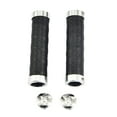 thumbnail image 1 of Upanbike Mountain Bike Grips Lock on Synthetic Leather Bicycle Handlebar Grips Black, 1 of 8