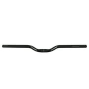 Upanbike Mountain Bike Handlebar MTB Riser Bar, Diameter 25.4mm, 23.6inch 600mm, 30mm Riser, Black