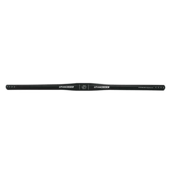 Upanbike Mountain Bike Handlebars MTB Riser Bar, Diameter 31.8mm, 24.4inch (620mm) Long, Black