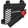 thumbnail image 1 of Upanbike Triangle Frame Bag with Water Bottle Holder, 1.5L Capacity (Black), 1 of 7