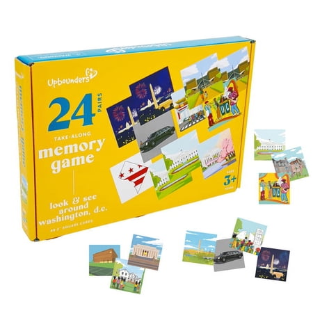 Upbounders Look & See Around Washington, DC Memory Match Game (Other)
