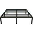 Upcanso King Bed Frame No Box Spring Needed 14 Inch Heavy Duty King