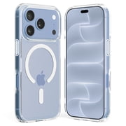 Upcommon Crystal Fit Case for iPhone 17 Pro, Magnetic Clear, Compatible with MagSafe, Slim Protective Cover
