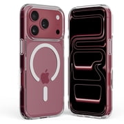 Upcommon Crystal Fit Case for iPhone 18 Pro Max / 17 Pro Max, Magnetic Clear, Compatible with MagSafe, Slim Protective Cover