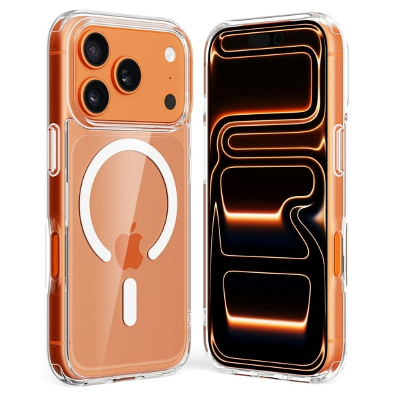 Upcommon Crystal Fit Case for iPhone 17 Pro Max, Magnetic Clear, Compatible with MagSafe, Slim Protective Cover