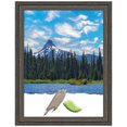 thumbnail image 1 of Upcycled Brown Grey Wood Picture Frame, Photo Frame, Art Frame, 1 of 10