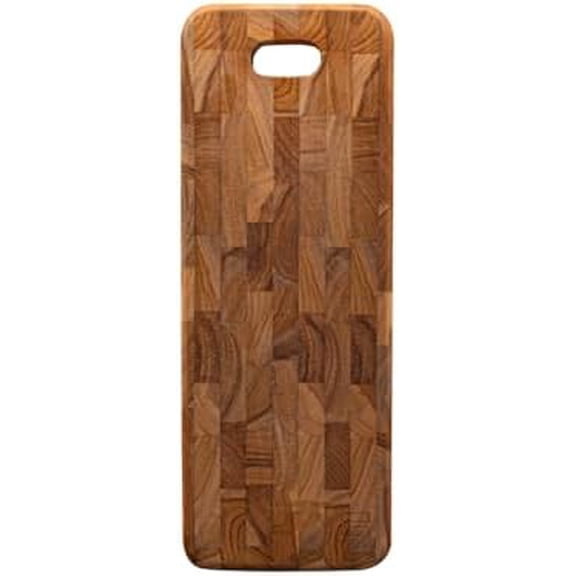 Upcycled Teak Wood Tapas & Cheese Board | Small 15.75" x 5.91" x 1"| Made from Upcycled Teak Wood | Sustainable & Environmentally Friendly Charcuterie Boards for Kitchen$$Home Decor, Kitchen, & Other