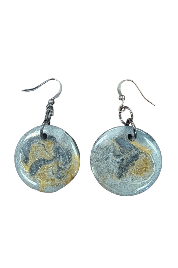 Upcycled Vinyl Record Earrings