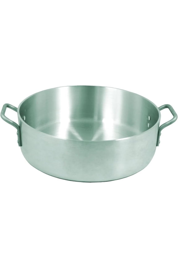 Update International 28 Qt Heavy Aluminum Brazier