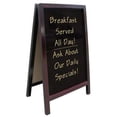 thumbnail image 1 of Update International ASIGN-2034 2-Sided Wood A-Frame Write-On Boards,20 by 3inch, 1 of 1