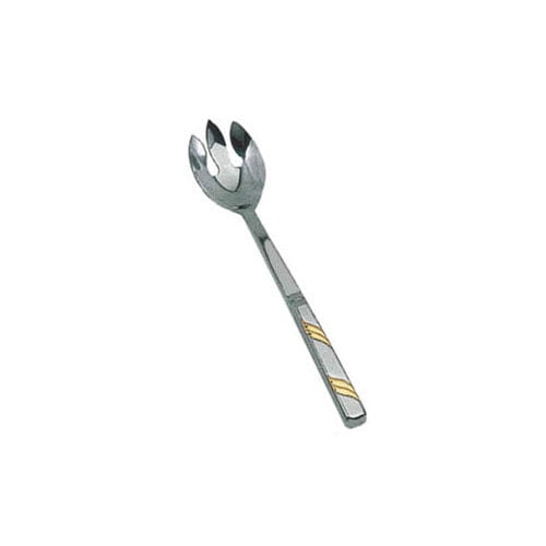 Update International HB-3-PH 11- . 75 inch Hollow Handle Notched Salad Spoons