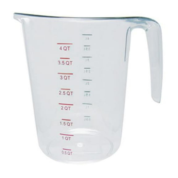 Update International MEA-400PC PC Measuring Cups - 4 Quart