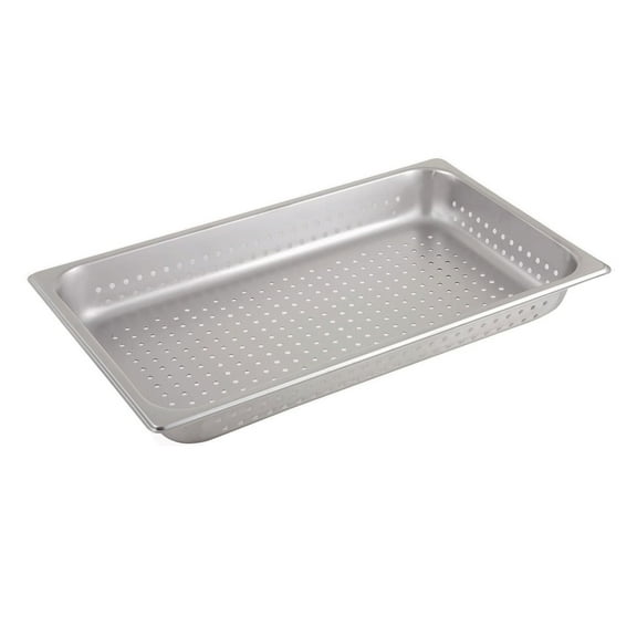 Update International Perforated Full Size Steam Table Pan, 2-1/2" Deep