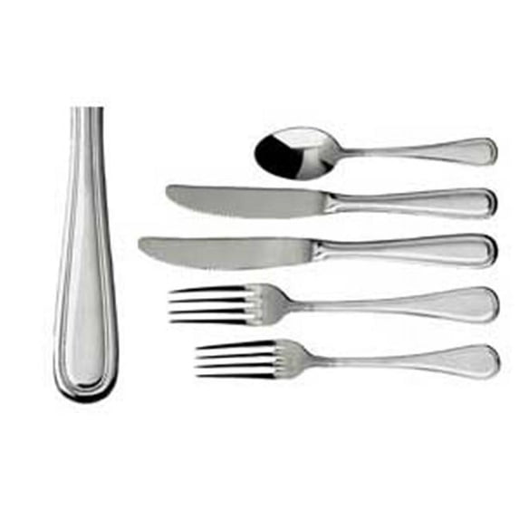 Update International RE-104 2.5mm Regency-Extra Heavy Iced Teaspoon