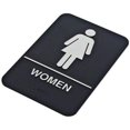 thumbnail image 1 of Update International Self Adhesive Braille Women Sign, 1 of 6