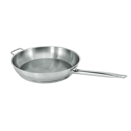 Update International SFP-08 8 inch Natural Finish SuperSteel Fry Pans