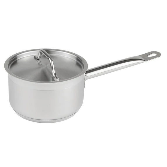 Update International (SSP-2) 2 Qt Induction Ready Stainless Steel Sauce Pan w/Cover