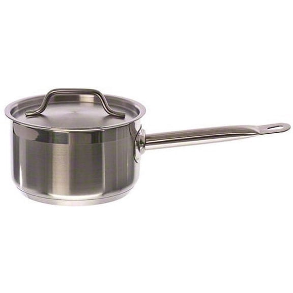 Update International (SSP-2) 2 Qt Induction Ready Stainless Steel Sauce Pan