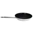 thumbnail image 1 of Update International Stainless Steel Induction Frying Pan With Strong Non Stick Excalibur Coating NSF certified 8 Inch, Silver Black, 1 of 3
