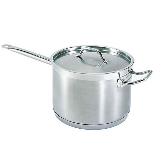 Update International Update SSP-10 10 Qt SS Sauce Pan With Cover, Handle