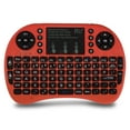 thumbnail image 1 of (Updated 2017,Backlit) Rii i8+ 2.4GHz Mini Wireless Keyboard with Touchpad Mouse, LED Backlit, Rechargable Li-ion Battery, 1 of 9