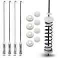thumbnail interactive-video image 1 of Genuine Whirlpool W10780051 Washer Suspension Rod Kit - OEM 1 of 2