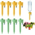 Updated Design Self Watering Spikes, Auto Plant Watering Devices with Adjustable Drip Valve