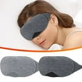 thumbnail image 1 of Updated Design Sleep Mask Light Blocking with Adjustable Nose Bridge, Soft and Comfortable for Men and Women, Includes Travel Case, 1 of 9