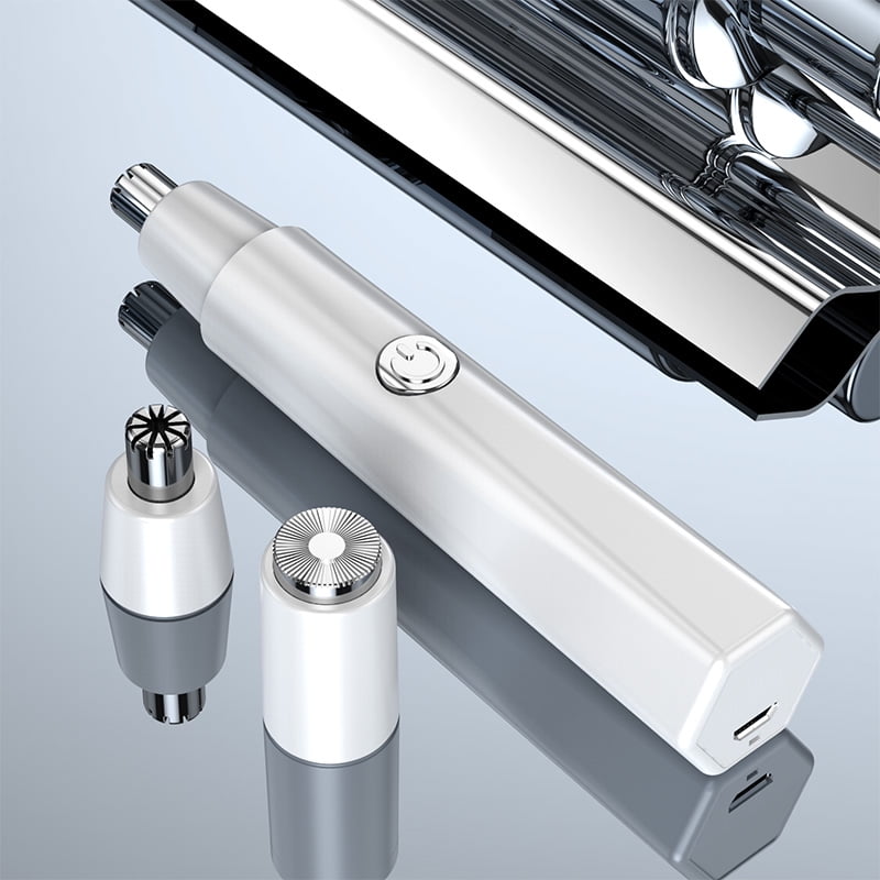 Updated Electric Shaving Nose Ear Trimmer Safe Face Care Rechargeable ...