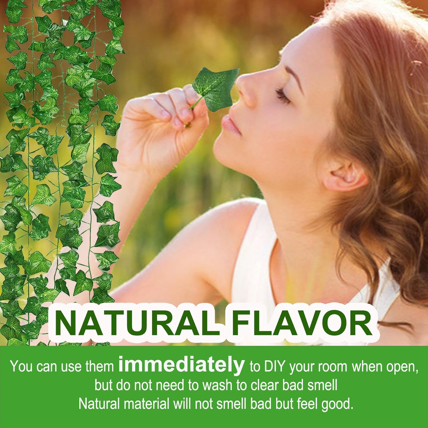 Updated Fake Vines For Bedroom Artificial Ivy Garland Fake Ivy Leaves