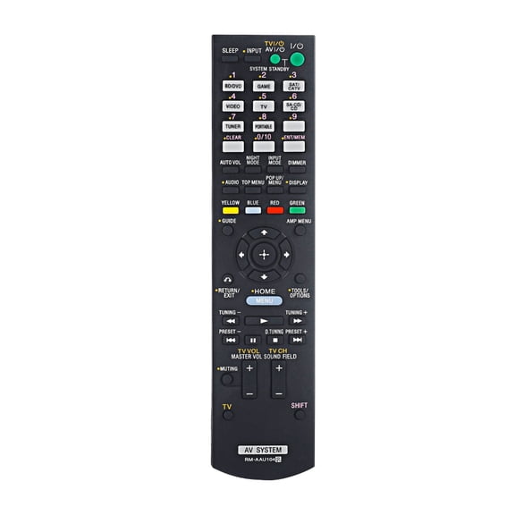 Updated RM-AAU104 Replaced Remote Control for STR-DH520/DN610/DH710/KS380 AV Controller Update Chip No Program Needed