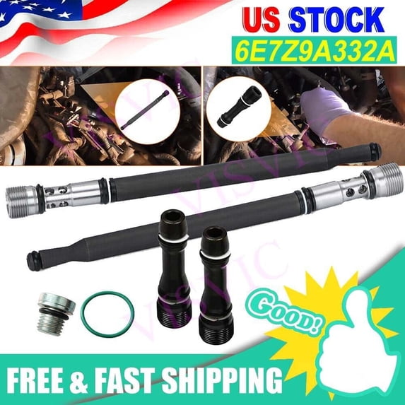 Updated Stand Pipe/Dummy Plug Kit For 04~10 Ford F350 V8 6.0L Powerstroke Diesel