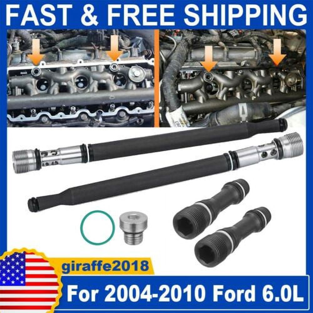 Updated Stand Pipe & Dummy Plug Kit – Ford 6.0L E-350 2004-2010, OE 3C3Z-9K042-A, 1 Yr Warranty