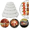 thumbnail image 1 of Updated Stuffygreenus Round Cooking Rack, 5 Size Choose, Baking Cooling Steaming Grilling Rack Stainless Steel, Fits Air Fryer/Stockpot/Pressure Cooker/Cake Pan, Oven & Dishwasher Safe, 1 of 5