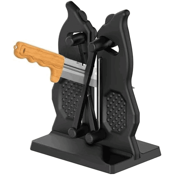 UpdatedEdge Manual Knife Sharpener, Self-Adjusting Pull-Through Tungsten Carbide for Fast Edge Repair, Kitchen & EDC Knives, Bavarian Edge & Brod and Taylor Style$$Home Decor, Kitchen, & Other