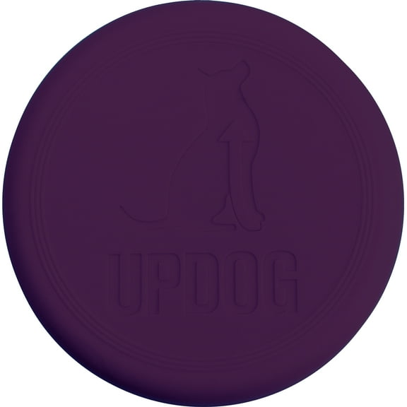 Updog Products 6-inch Dog Frisbee Small, Lightweight and Durable Frisbee for Dogs Made in USA Bright Colored Frisbee Dog Toy (Purple)